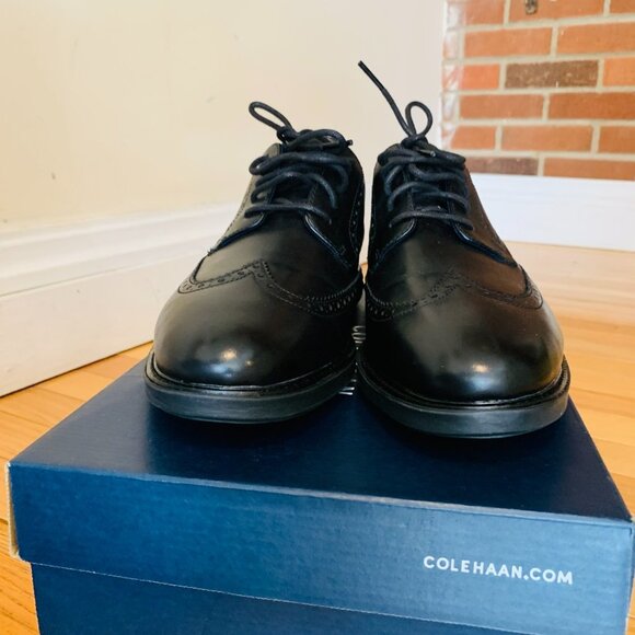 COPY - Cole Haan Men's Grand Evolution Wingtip SHRTW- Black Size 11.5 - Picture 11 of 16